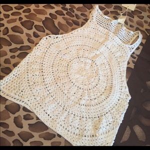 H&M crochet crop top